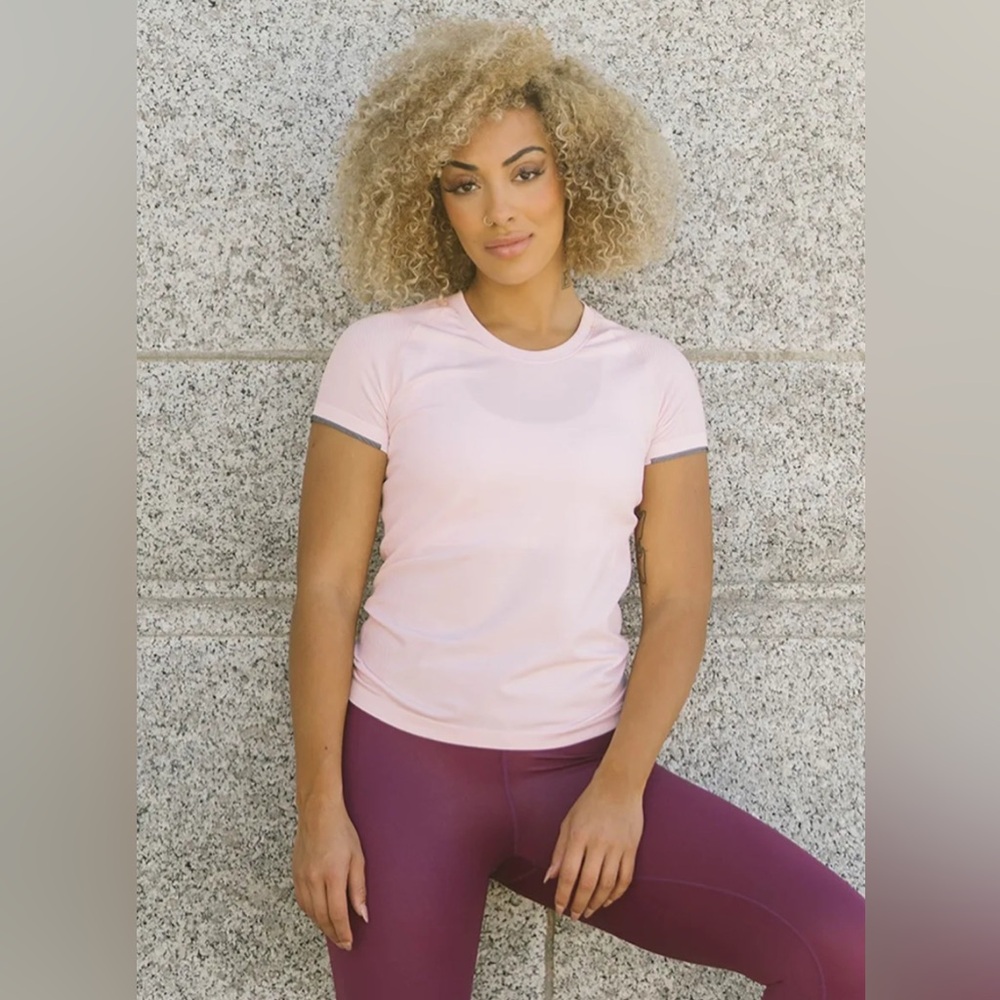 Petal Pink Gossamer Seamless T